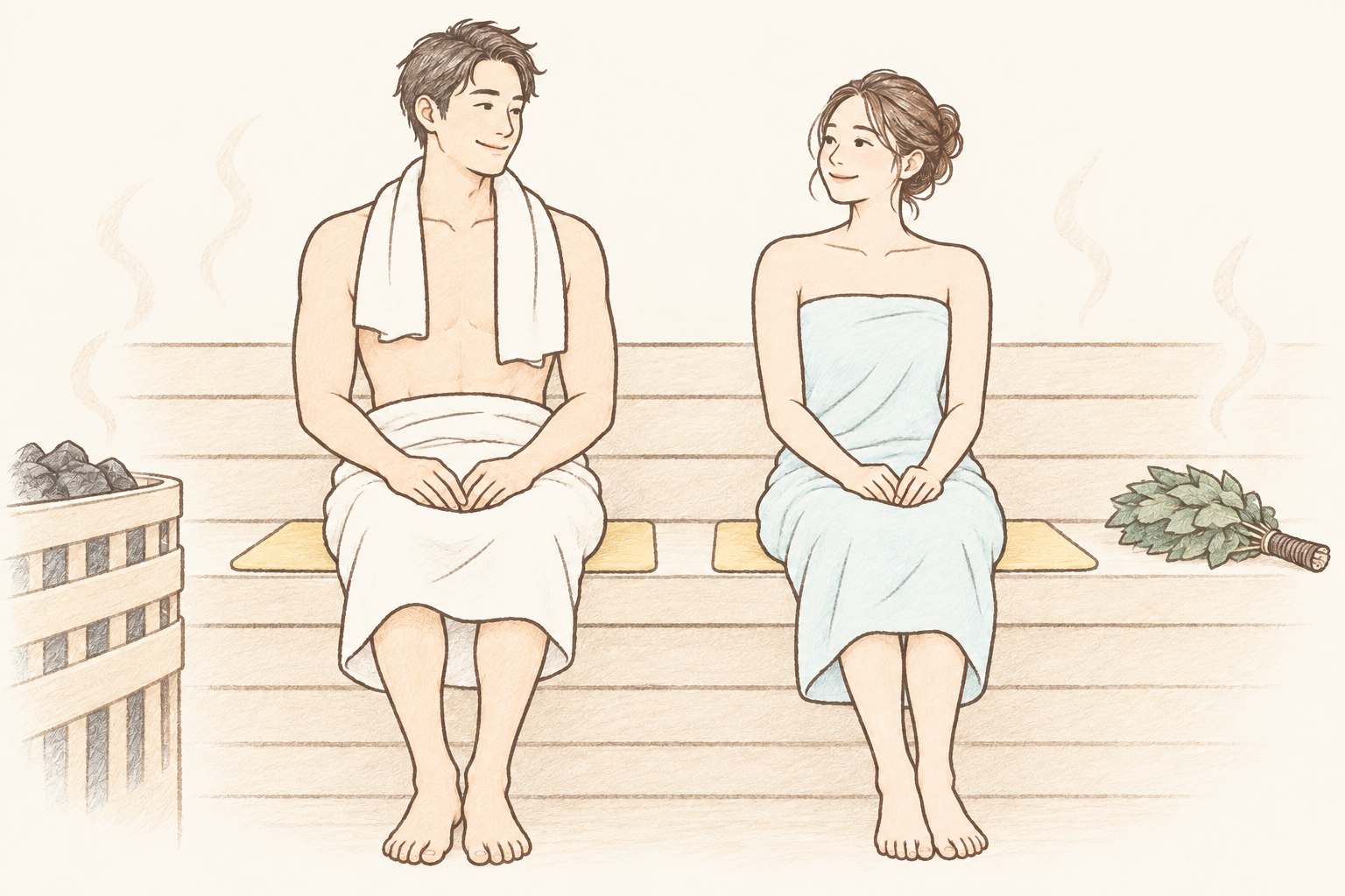 自宅サウナで過ごすくつろぎのひととき